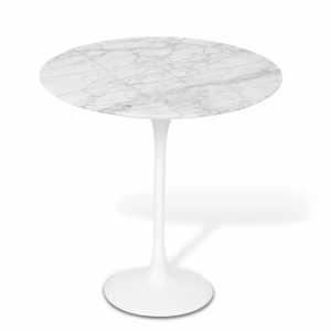 Mesa Saarinen Tulipa Lateral Carrara Ø 51cm
